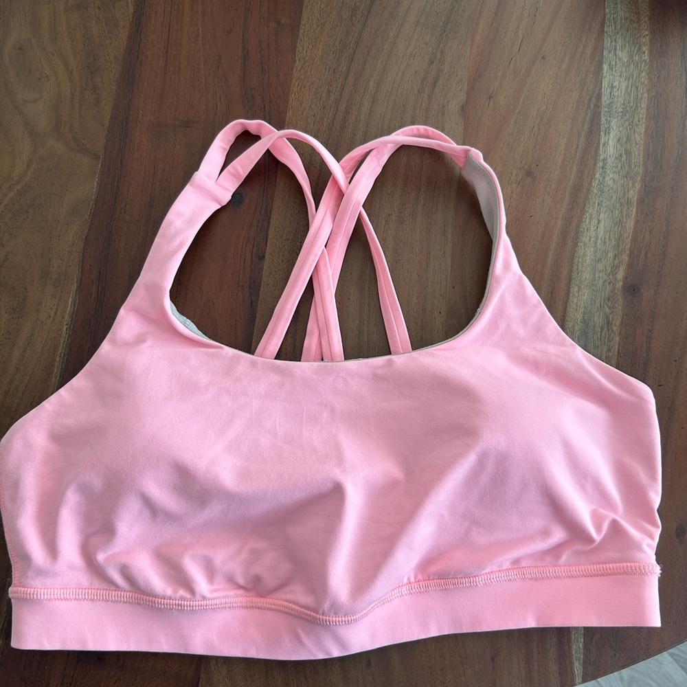 Pink Women's Sports Bra